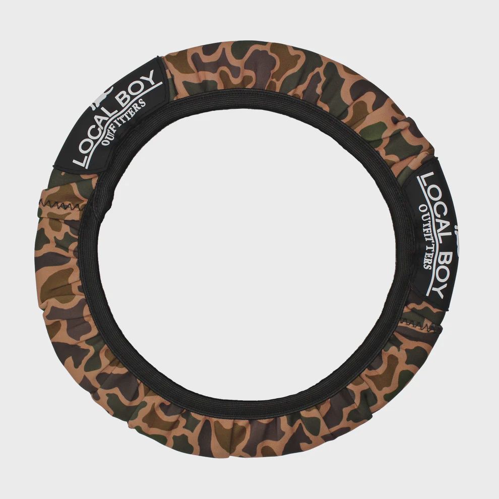 Steering Wheel Cover - Old School Camo