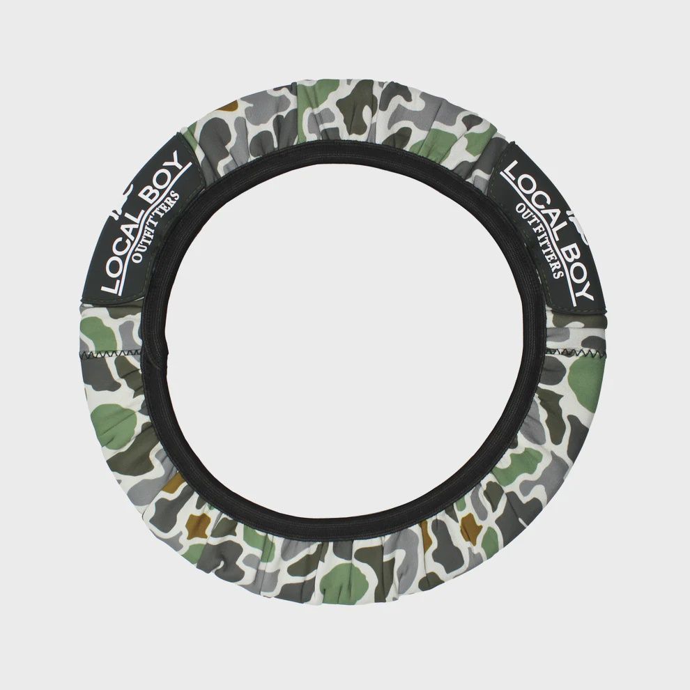 Steering Wheel Cover - Localflage Bluff Camo