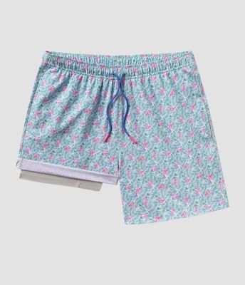 Let's Flamingle Swim Shorts