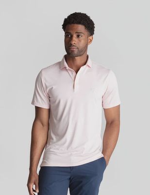 Performance Polo - Orange Stripes