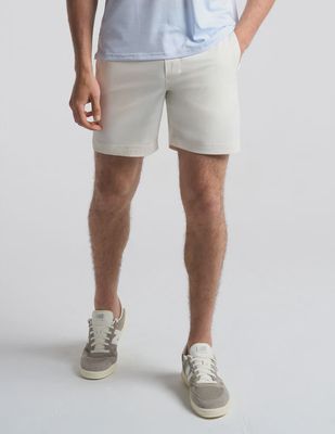 7" Khaki Shorts W/Liner - Stone