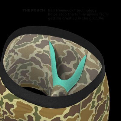 The Chameleon - Duck Camouflage Ball Hammock Pouch W/Fly