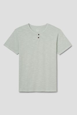 Folk Henley - Seafoam