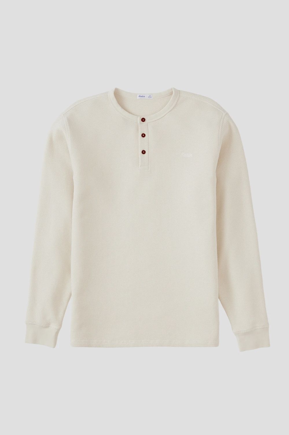 Mesa Henley Tee - Vintage White