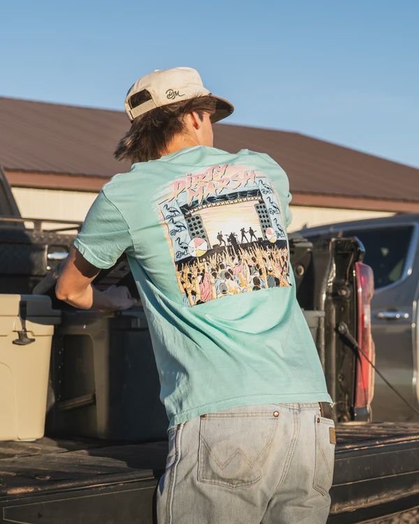 Spring Break Short Sleeve Tee - Chalky Mint