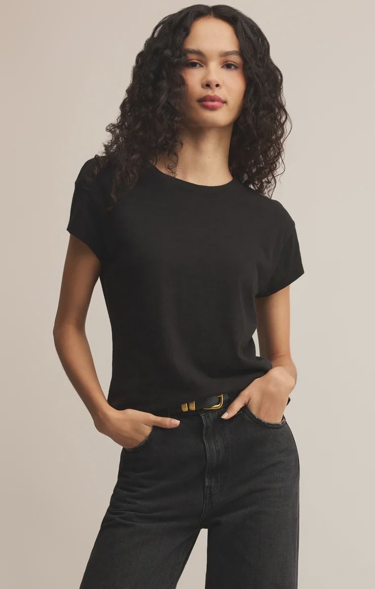 Modern Slub Tee - Black