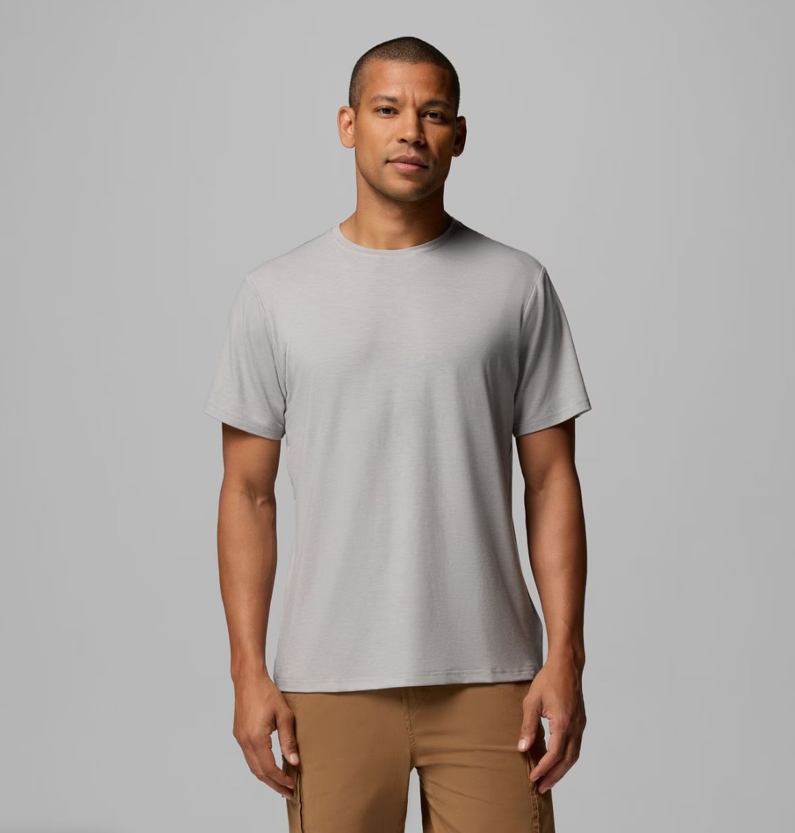CSC™ Soft Stretch Short Sleeve Tee - Columbia Grey Heather