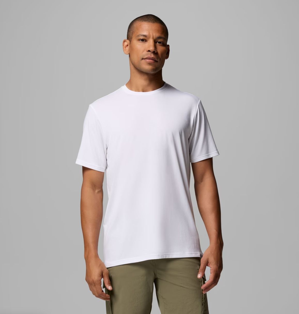 CSC™ Soft Stretch Short Sleeve Tee - White Heather