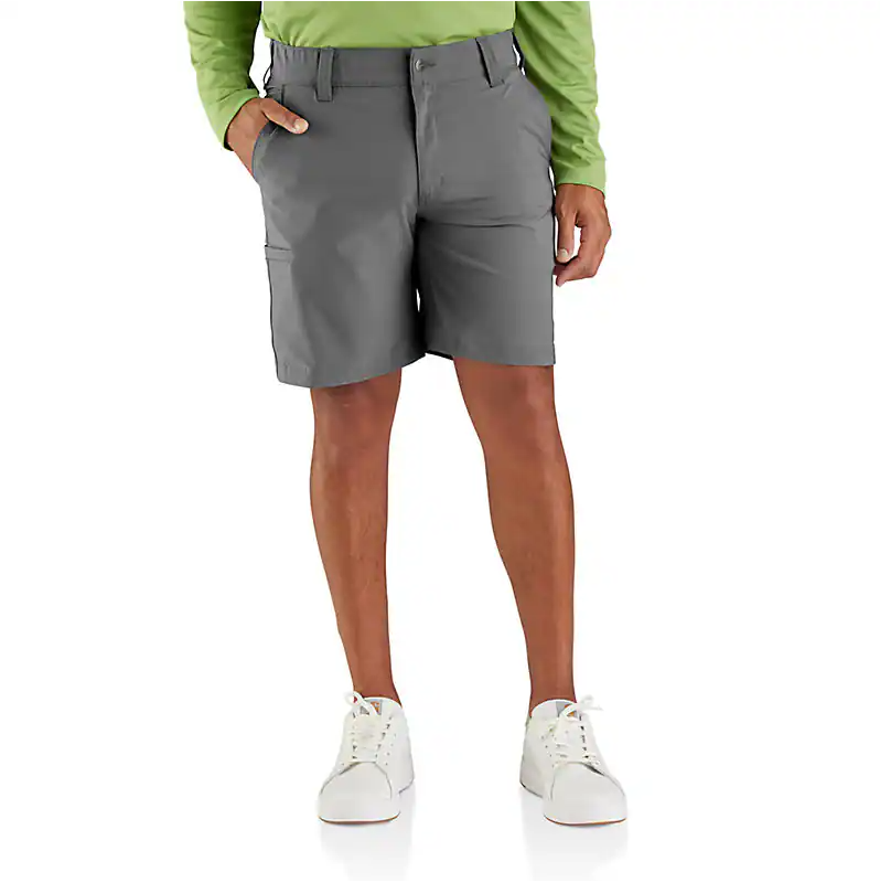 Mens Relaxed 8" Force Phoenix Short - Steel