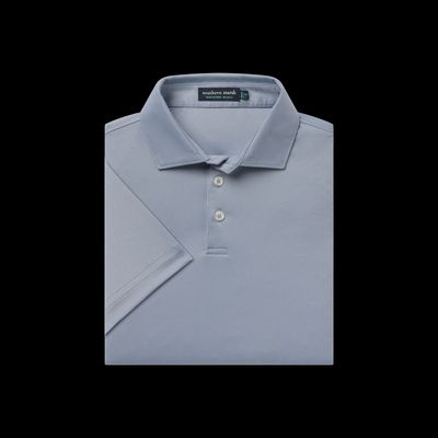 Ballycastle Performance Polo - Light Blue