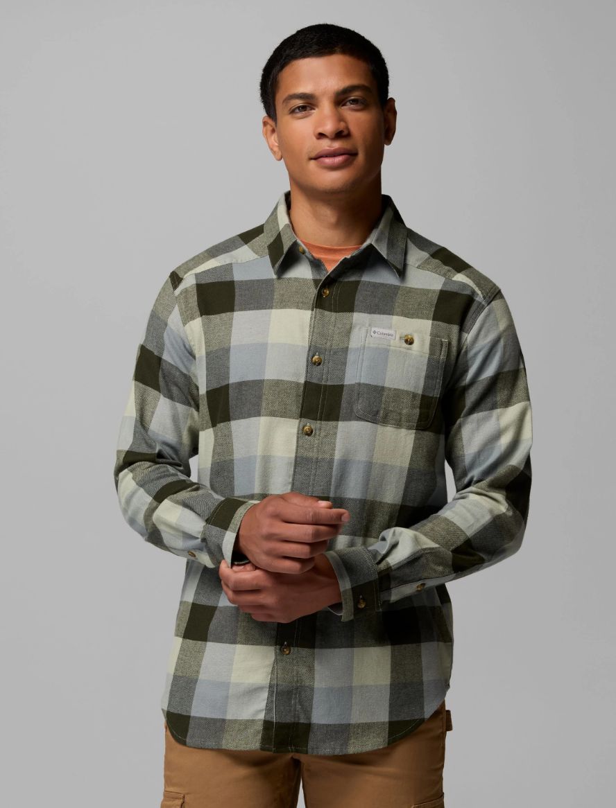 Cornell Woods™ Flannel Long Sleeve Shirt - Sedona Sage Tex