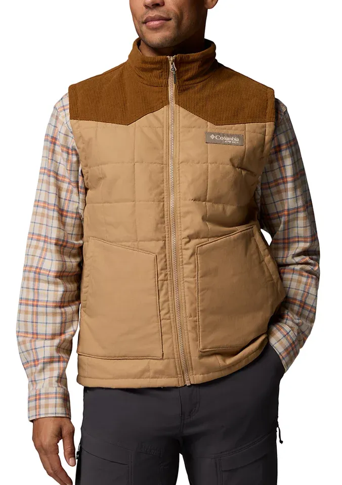 Saddle Point™ Insulated Vest - Sahara/Walnut