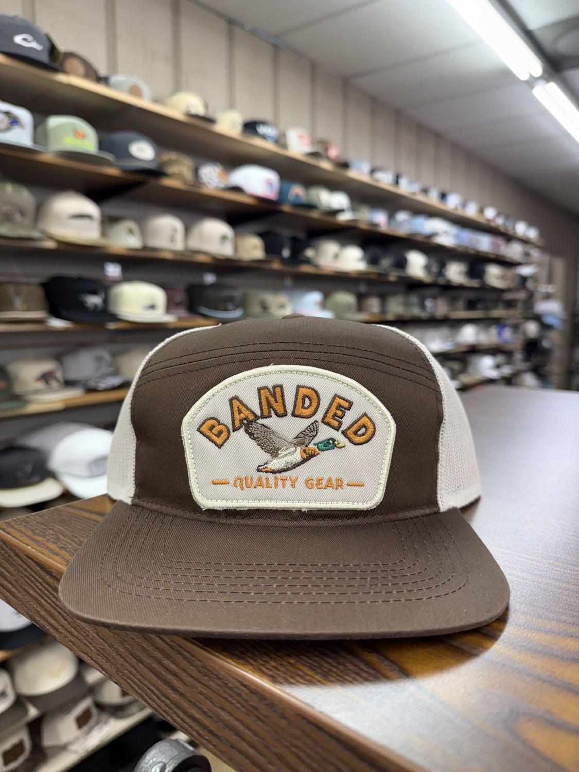 Split Panel Scout Hat