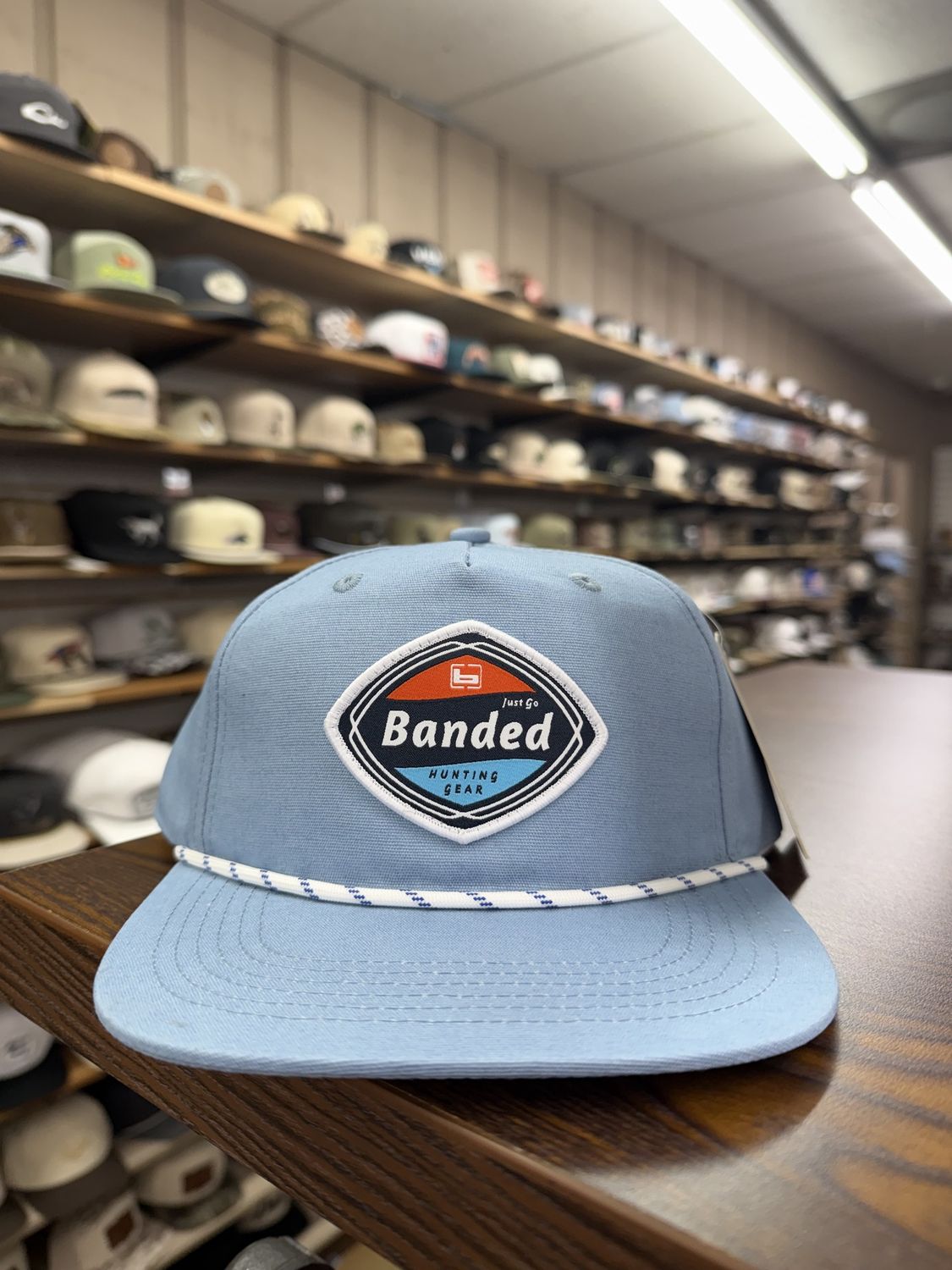 LOST Goat Rope Hat - Slate Blue