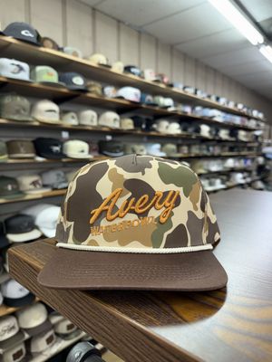 5 Panel Camo Rope Hat