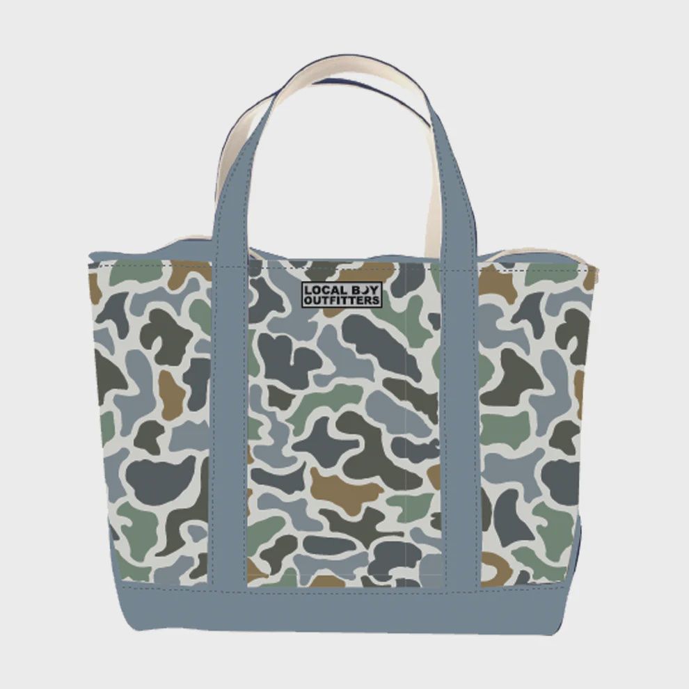 Printed Beach Tote - Localflage Bluff