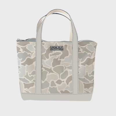 Printed Beach Tote - Saltwater Camo