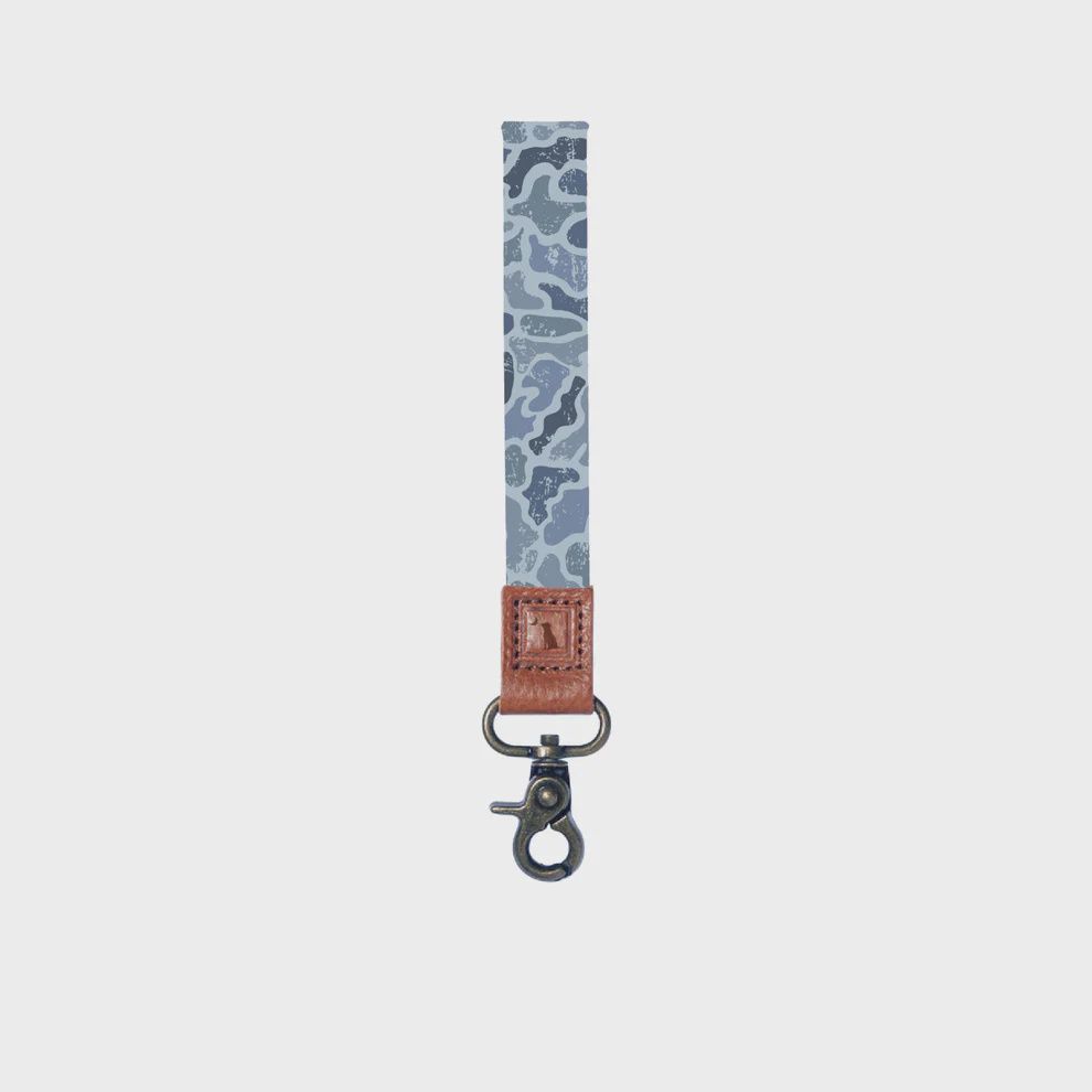 Distressed LCF Cobalt Wrist Lanyard