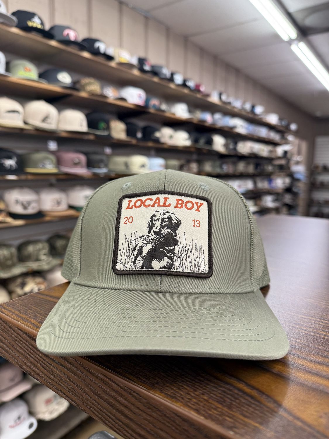 Golden Hour Trucker Hat - Loden