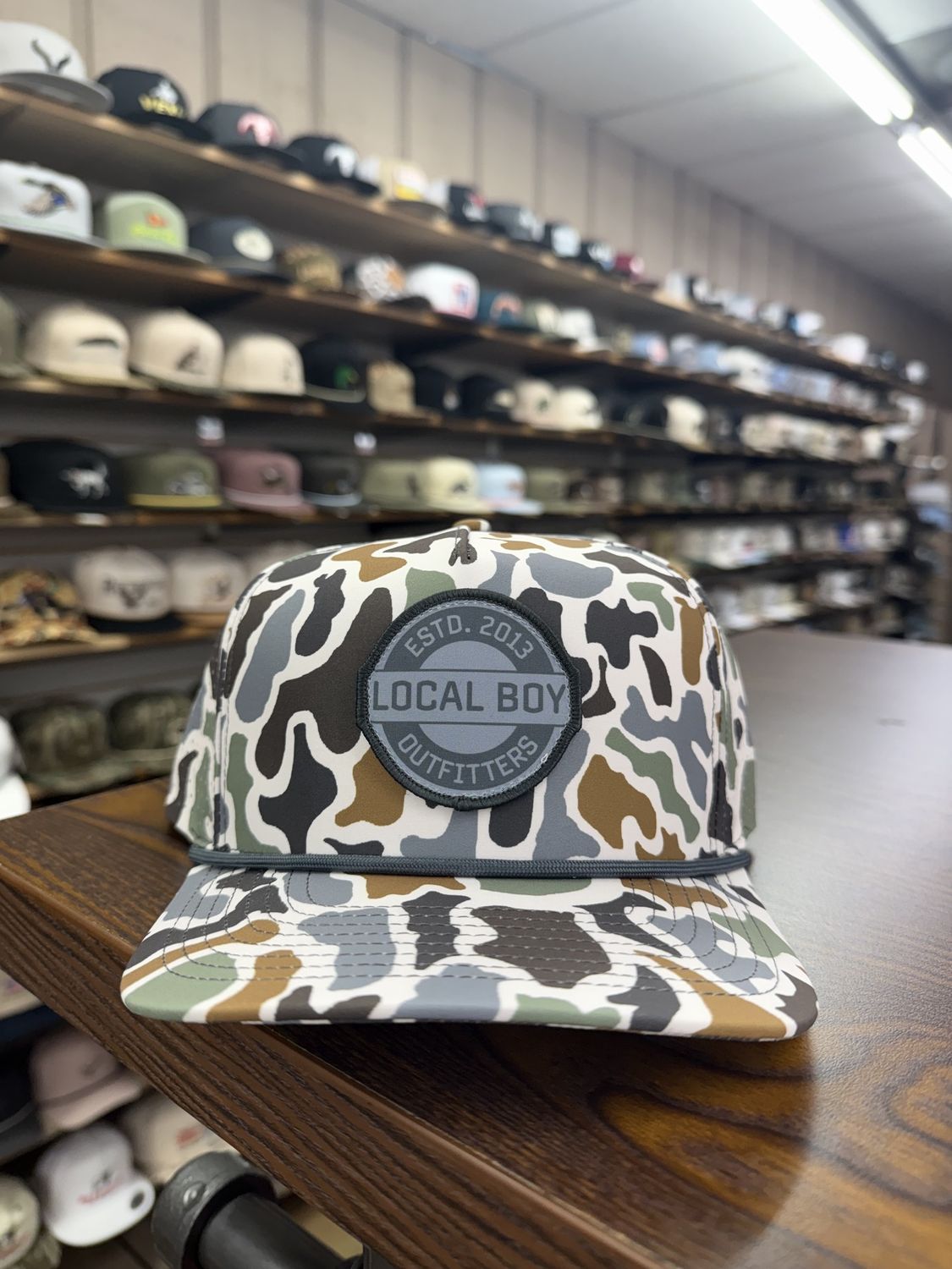 Local Orb Perf Rope Hat - Localflage Bluff