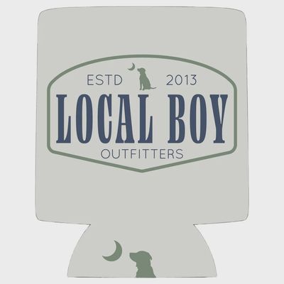 Homegrown Badge Koozie - Silver