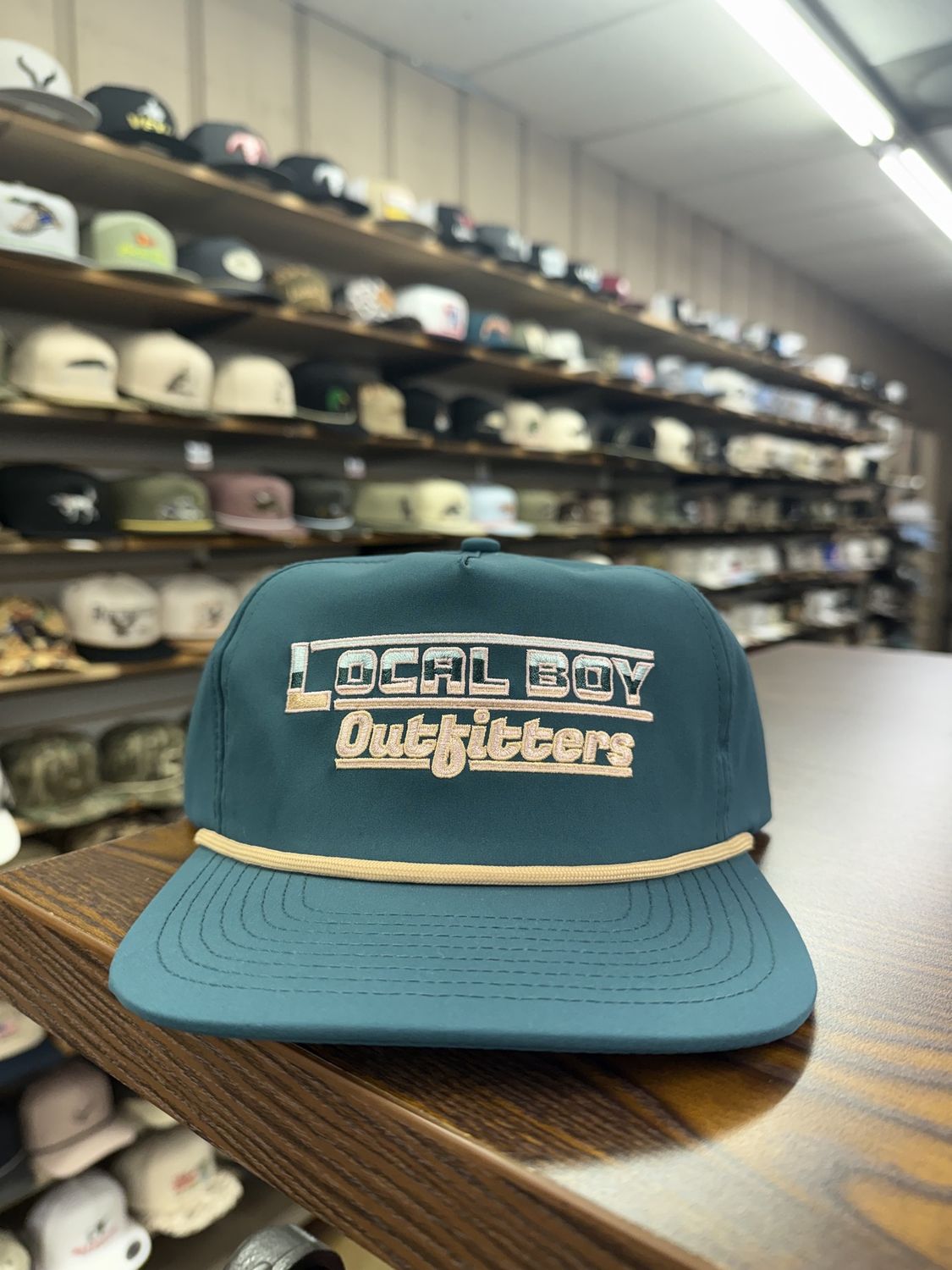 Between The Lines LP Rope Hat - Teal