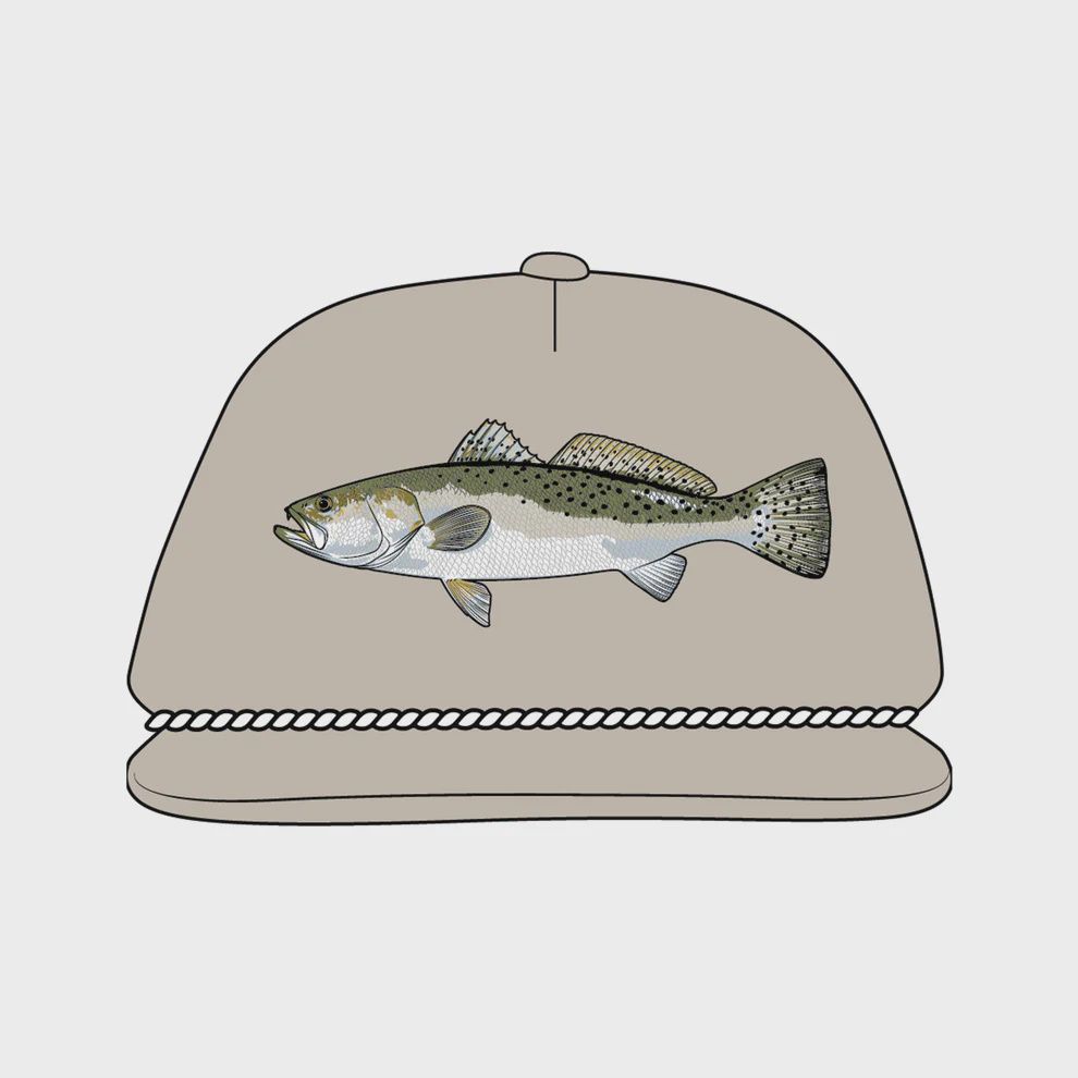 Sea Trout LP Rope Hat - Light Khaki