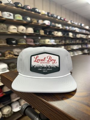 Cattail Patch Perf LP Rope Hat - Fog