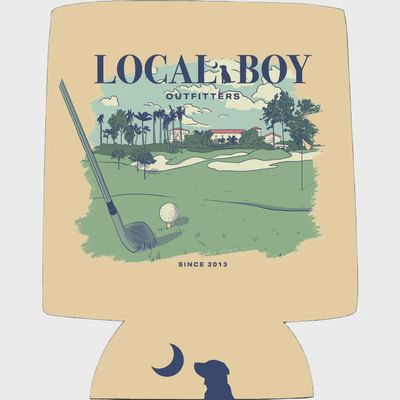 18th Hole Koozie - Banana