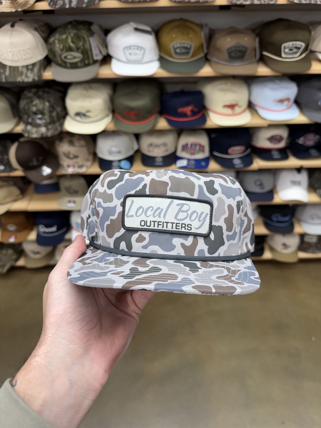 Local Insignia LP Rope Hat - Localflage Bluff