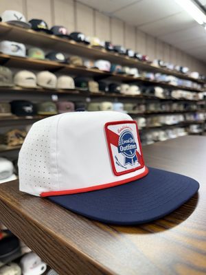 PBR Perf LP Rope Hat - White/Dark Navy
