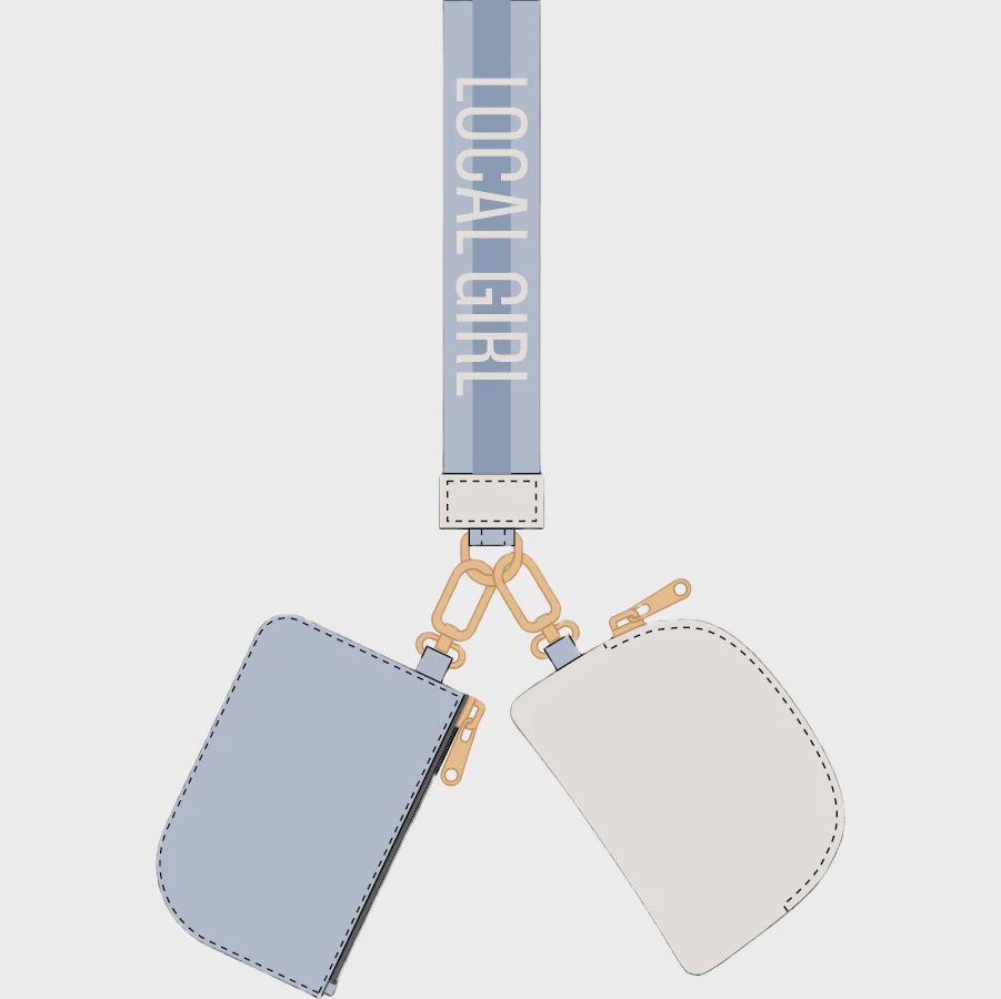 LG Dual Wristlet - Periwinkle