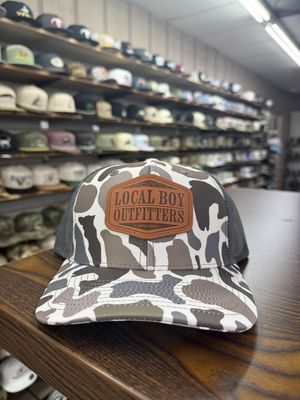 Leather Patch Trucker Hat - Localflage
