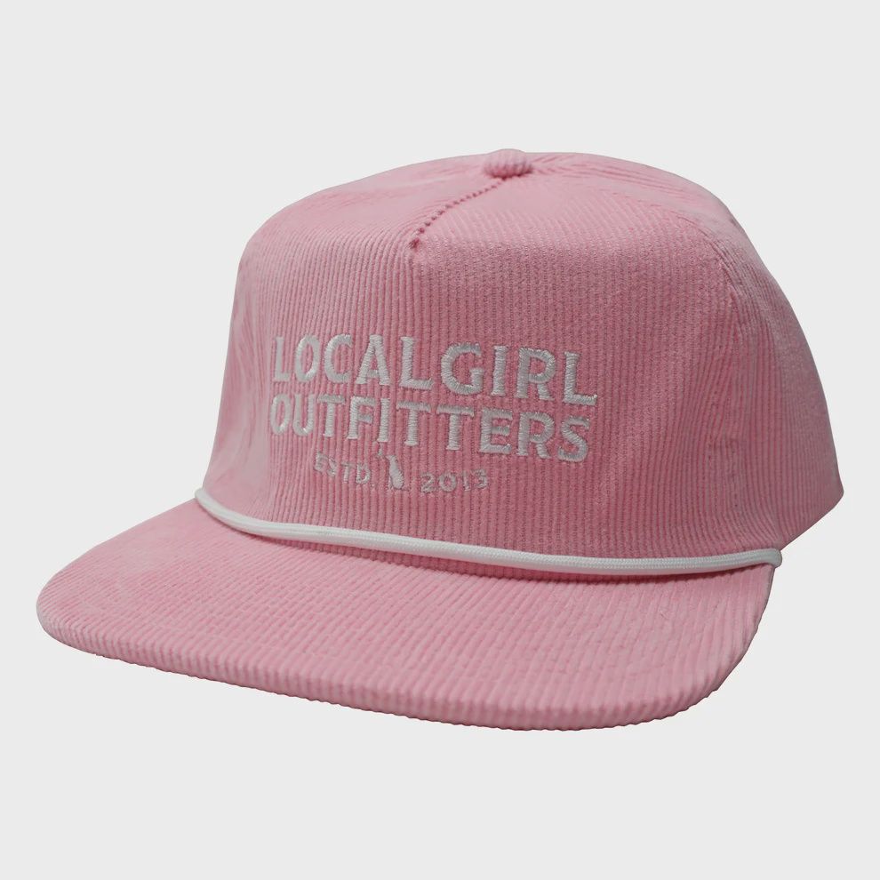 LG Estd. 2013 Corduroy Hat - Bubblegum Pink