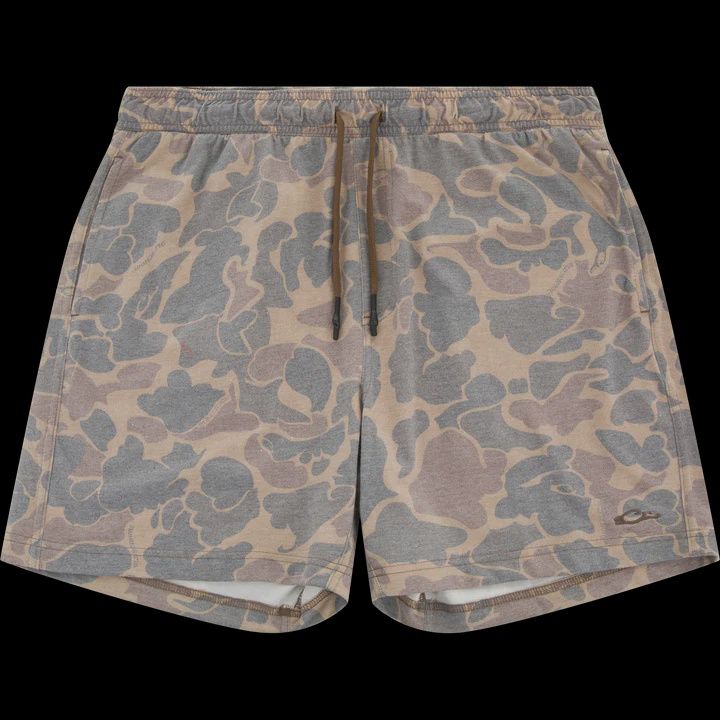 Drake Tri Blend Campus 7" Short - Old School Camo