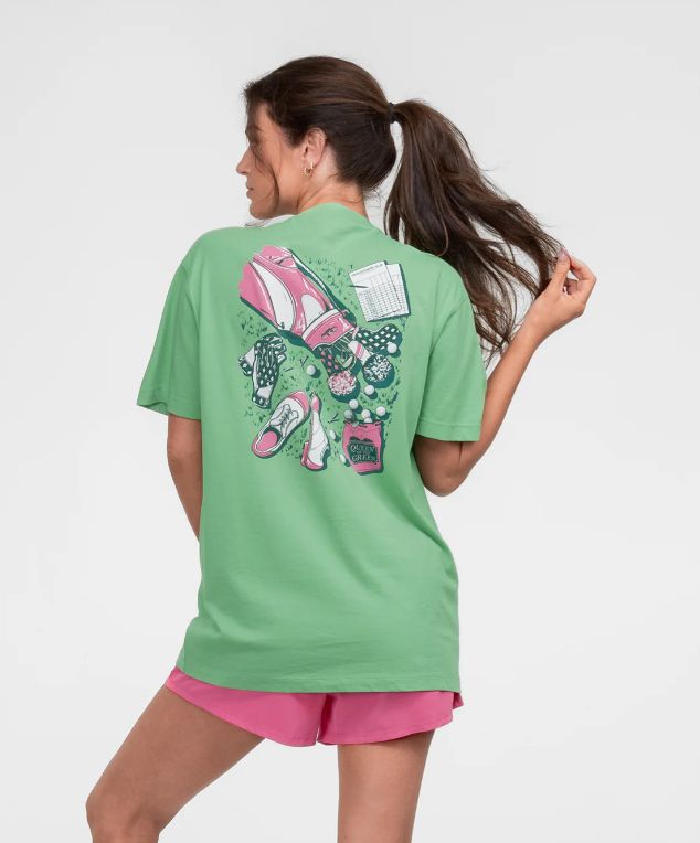 Queen Of The Green Tee Short Sleeve Tee - Fairway