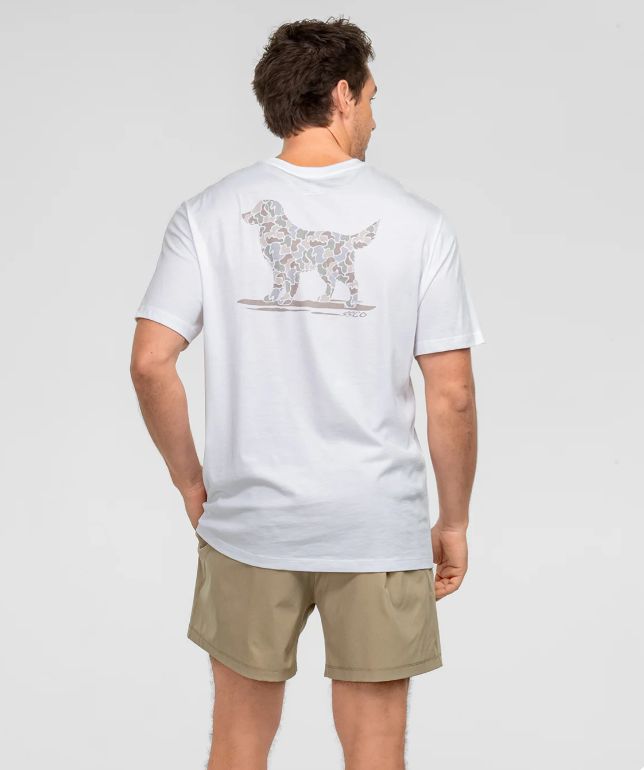 Camo Retriever Tee Short Sleeve Tee - Moonlight