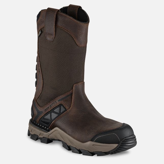 Crosby Men's 11-inch Waterproof Pull-On Boot