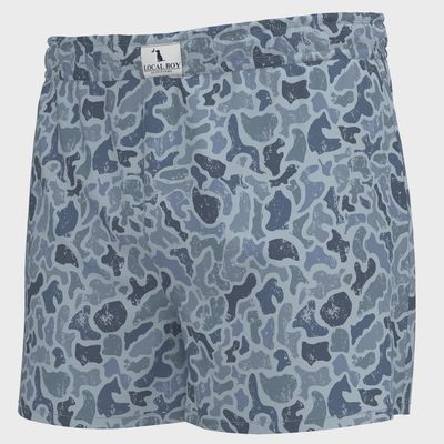 Boxer Shorts - Distressed LCF Cobalt