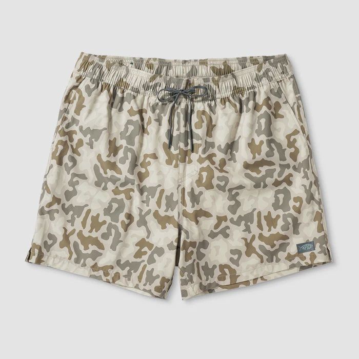Strike Swim Shorts - Printed Sand Grouper Camo