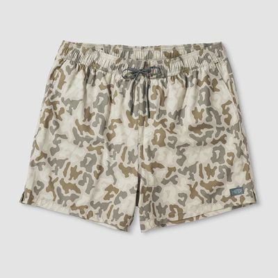 Strike Swim Shorts - Printed Sand Grouper Camo