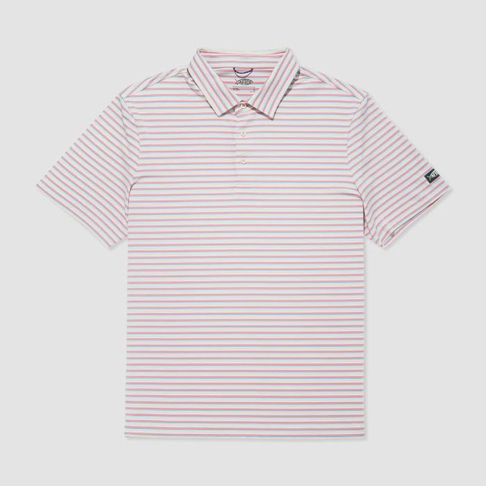 Link Short Sleeve Performance Polo - Guava