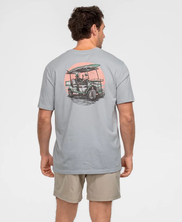 Just Chillin Short Sleeve Tee - Harbor Mist