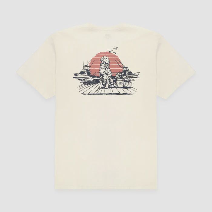 Bucket Short Sleeve Tee Shirt - Cream