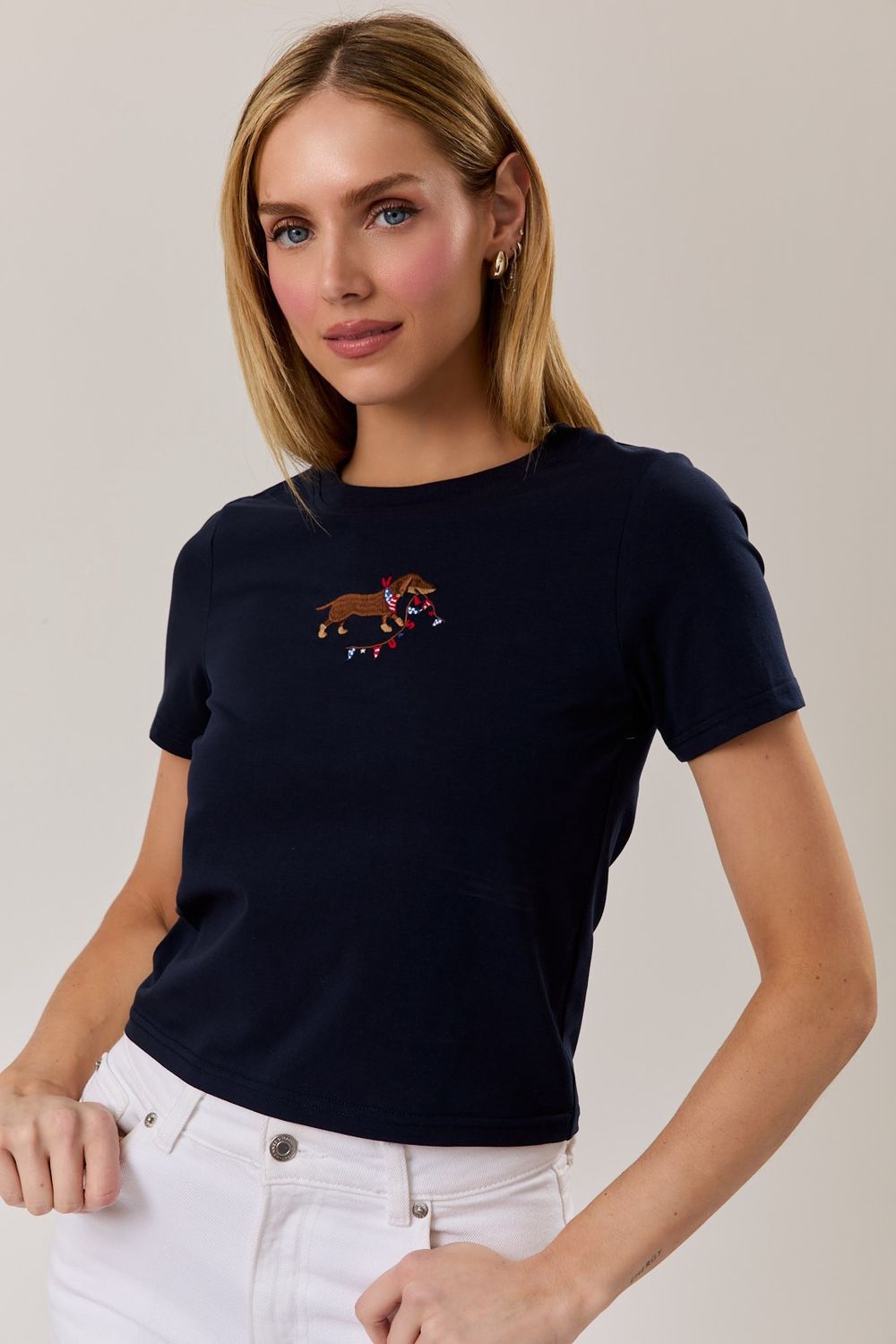 Patriotic Short Sleeve Baby T-Shirt - Navy