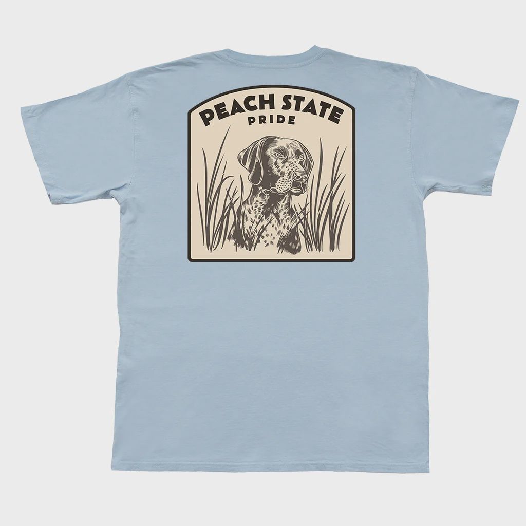 The Pointer Patch Short Sleeve Tee - Sky Blue