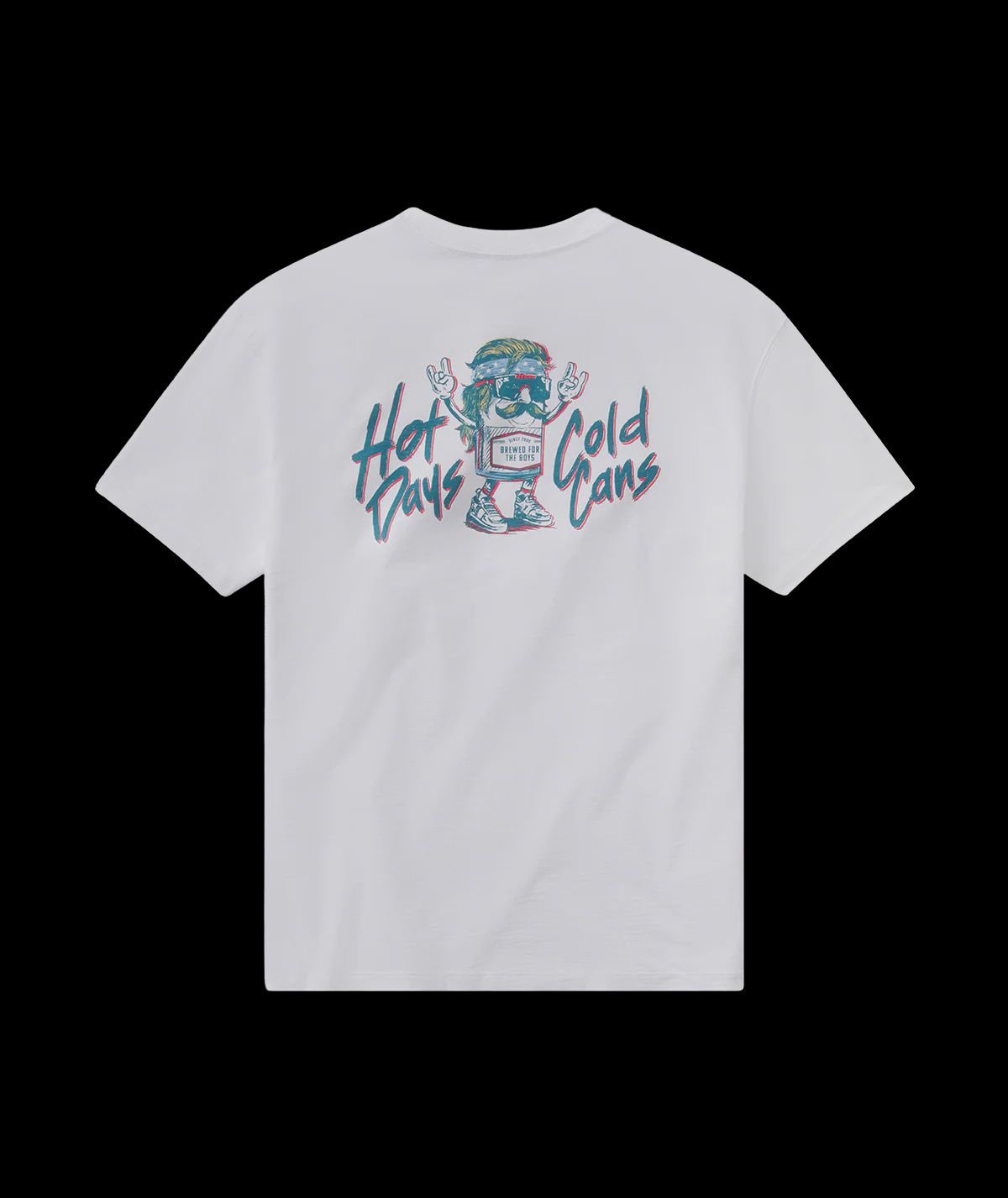 Cold Cans Short Sleeve Tee - Bright White