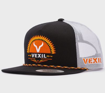 Sunrise Hat - Black/White