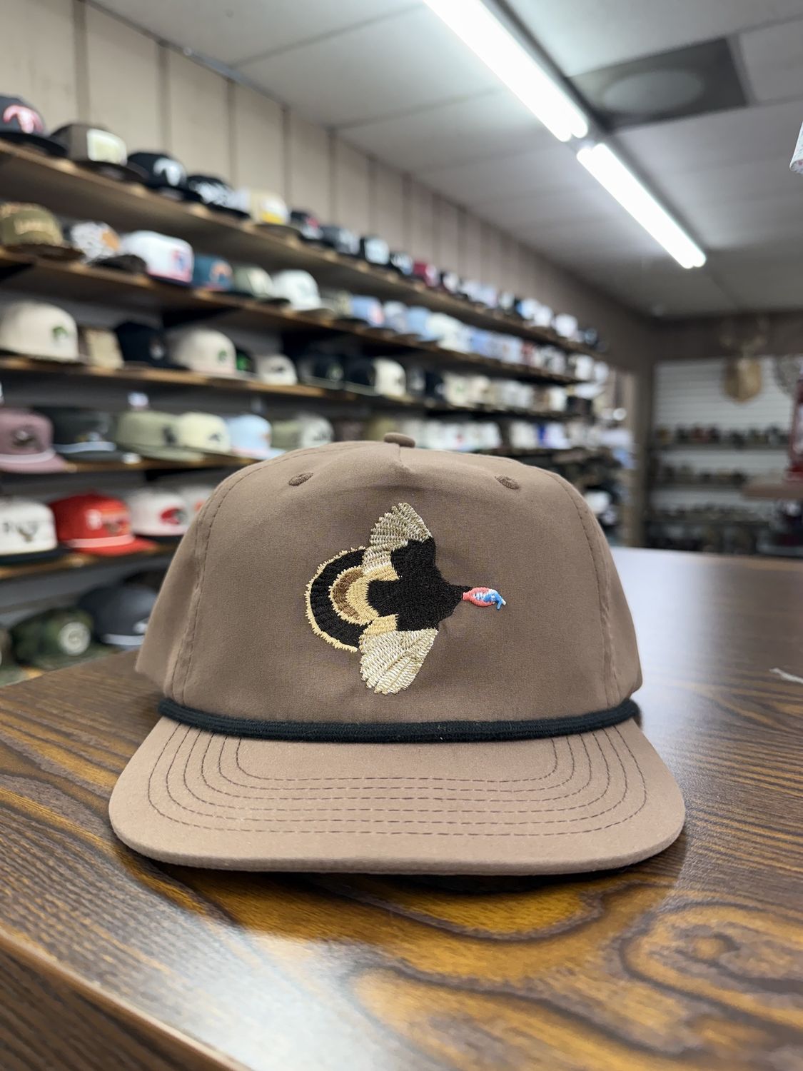 In Flight Rope Hat - Chocolate