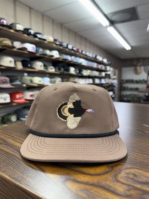 In Flight Rope Hat - Chocolate